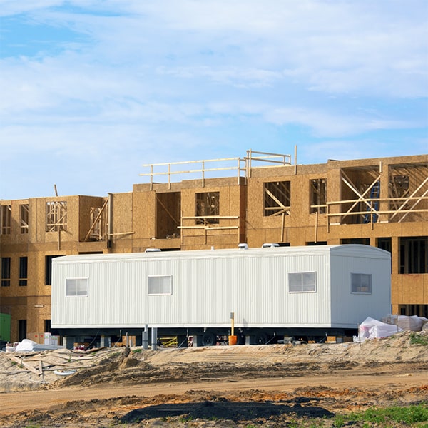construction site office trailers can be equipped with security features such as locks, alarms, and surveillance systems for added protection
